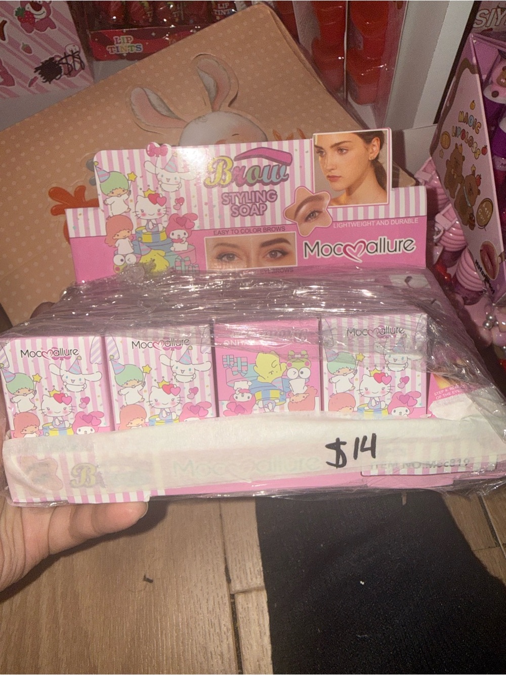 Brow Styling Soap - Pink  Packaging